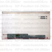 Матрица для ноутбука HP Pavilion G6-2102er (1366x768 HD) TN, 40pin, Матовая