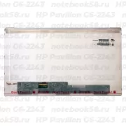 Матрица для ноутбука HP Pavilion G6-2243 (1366x768 HD) TN, 40pin, Матовая