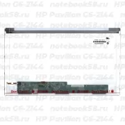 Матрица для ноутбука HP Pavilion G6-2144 (1366x768 HD) TN, 40pin, Глянцевая