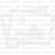 Матрица для ноутбука HP Pavilion G6-1369 (1366x768 HD) TN, 40pin, Глянцевая
