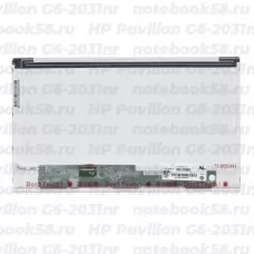 Матрица для ноутбука HP Pavilion G6-2031nr (1366x768 HD) TN, 40pin, Матовая