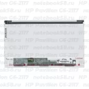 Матрица для ноутбука HP Pavilion G6-2117 (1366x768 HD) TN, 40pin, Матовая