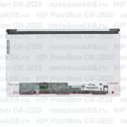 Матрица для ноутбука HP Pavilion G6-2125 (1366x768 HD) TN, 40pin, Матовая