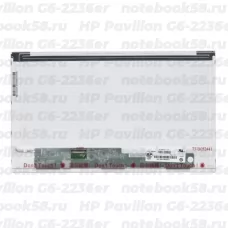 Матрица для ноутбука HP Pavilion G6-2236er (1366x768 HD) TN, 40pin, Матовая
