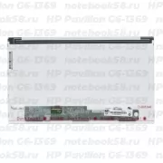 Матрица для ноутбука HP Pavilion G6-1369 (1366x768 HD) TN, 40pin, Матовая