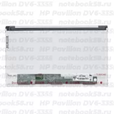 Матрица для ноутбука HP Pavilion DV6-3355 (1366x768 HD) TN, 40pin, Матовая