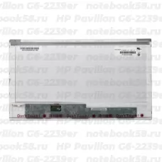 Матрица для ноутбука HP Pavilion G6-2239er (1366x768 HD) TN, 40pin, Глянцевая