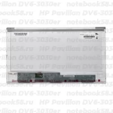 Матрица для ноутбука HP Pavilion DV6-3030er (1366x768 HD) TN, 40pin, Глянцевая