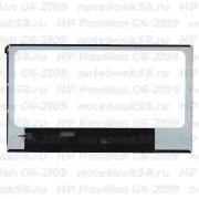 Матрица для ноутбука HP Pavilion G6-2109 (1366x768 HD) TN, 40pin, Глянцевая