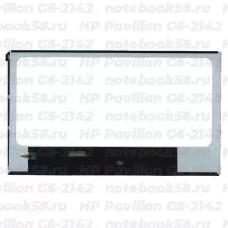 Матрица для ноутбука HP Pavilion G6-2142 (1366x768 HD) TN, 40pin, Глянцевая