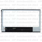 Матрица для ноутбука HP Pavilion G6-2146 (1366x768 HD) TN, 40pin, Глянцевая
