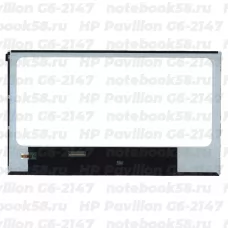 Матрица для ноутбука HP Pavilion G6-2147 (1366x768 HD) TN, 40pin, Глянцевая