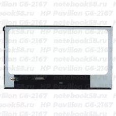 Матрица для ноутбука HP Pavilion G6-2167 (1366x768 HD) TN, 40pin, Глянцевая