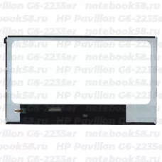 Матрица для ноутбука HP Pavilion G6-2235er (1366x768 HD) TN, 40pin, Глянцевая