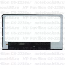 Матрица для ноутбука HP Pavilion G6-2236er (1366x768 HD) TN, 40pin, Глянцевая