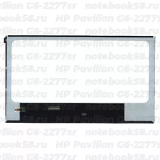 Матрица для ноутбука HP Pavilion G6-2277sr (1366x768 HD) TN, 40pin, Глянцевая