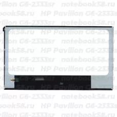 Матрица для ноутбука HP Pavilion G6-2333sr (1366x768 HD) TN, 40pin, Глянцевая