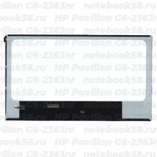 Матрица для ноутбука HP Pavilion G6-2363nr (1366x768 HD) TN, 40pin, Глянцевая