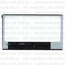 Матрица для ноутбука HP Pavilion G6-2392sr (1366x768 HD) TN, 40pin, Глянцевая