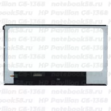 Матрица для ноутбука HP Pavilion G6-1368 (1366x768 HD) TN, 40pin, Глянцевая