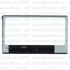 Матрица для ноутбука HP Pavilion G6-1375 (1366x768 HD) TN, 40pin, Глянцевая