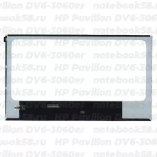 Матрица для ноутбука HP Pavilion DV6-3060er (1366x768 HD) TN, 40pin, Глянцевая