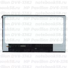 Матрица для ноутбука HP Pavilion DV6-3362 (1366x768 HD) TN, 40pin, Глянцевая