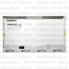 Матрица для ноутбука HP Pavilion G7-2001sr (1600x900 HD+) TN, 40pin, Матовая