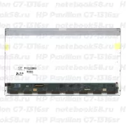 Матрица для ноутбука HP Pavilion G7-1316sr (1600x900 HD+) TN, 40pin, Матовая