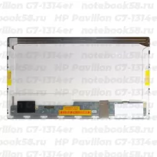 Матрица для ноутбука HP Pavilion G7-1314er (1600x900 HD+) TN, 40pin, Глянцевая
