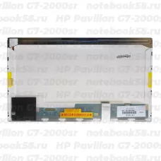 Матрица для ноутбука HP Pavilion G7-2000sr (1600x900 HD+) TN, 40pin, Глянцевая