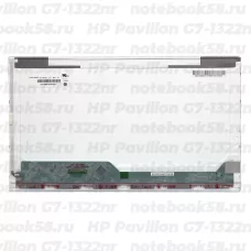 Матрица для ноутбука HP Pavilion G7-1322nr (1600x900 HD+) TN, 40pin, Глянцевая