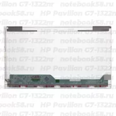 Матрица для ноутбука HP Pavilion G7-1322nr (1600x900 HD+) TN, 40pin, Глянцевая