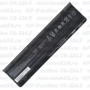 Аккумулятор для ноутбука HP Pavilion G6-2243 (Li-Ion 55Wh, 11.1V) Original
