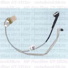Шлейф матрицы для ноутбука HP Pavilion G7-1312sr (40pin LVDS, LED)