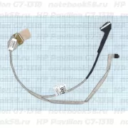 Шлейф матрицы для ноутбука HP Pavilion G7-1318 (40pin LVDS, LED)