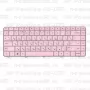 Клавиатура для ноутбука HP Pavilion G6-1375 Розовая