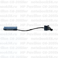 Шлейф жесткого диска для ноутбука HP Pavilion G6-2055er (6+7pin)