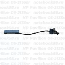 Шлейф жесткого диска для ноутбука HP Pavilion G6-2135sr (6+7pin)